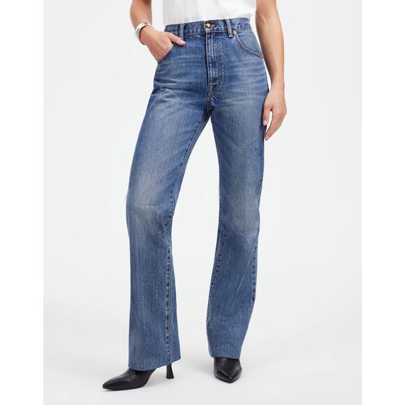 Madewell The Alexa Dream Jean High Rise Bootcut In Crosswell Wash Size 26 - Picture 1 of 9